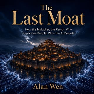 The Last Moat: How the Multiplier, the Person Who Replicates People, Wins the AI Decade