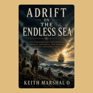 Adrift on The Endless Sea: The Extraordinary True Story of Courage, Shipwreck, and Survival Against Impossible Odds