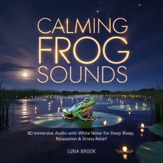 Calming Frog Sounds: 8D Immersive Audio with White Noise for Deep Sleep, Relaxation & Stress Relief