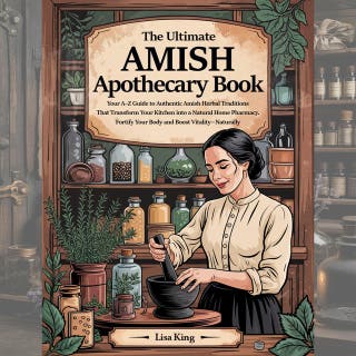 The Ultimate Amish Apothecary Book: Your A–Z Guide to Authentic Amish Herbal Traditions That Transform Your Kitchen into a Natural Home Pharmacy. Fortify Your Body and Boost Vitality—Naturally