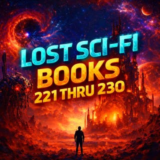 Lost Sci-Fi Books 221 thru 230: Ten Classic Adventures Across Space, Time and Terror