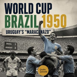 World Cup Brazil 1950 Uruguay's Maracanazo