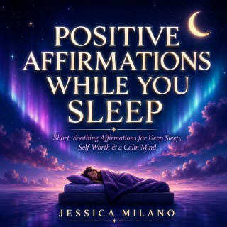 Positive Affirmations While You Sleep: Short, Soothing Affirmations for Deep Sleep, Self-Worth & a Calm Mind