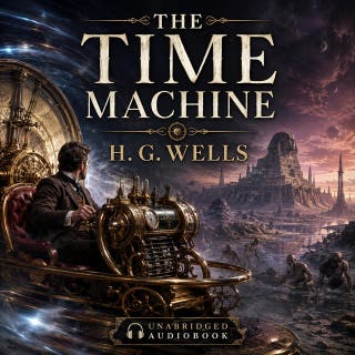 The Time Machine: A brilliant inventor journeys far into humanity's future, only to discover a shocking evolutionary split.