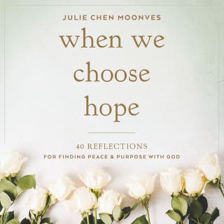 When We Choose Hope: 40 Reflections for Finding Peace and Purpose with God (A Devotional)