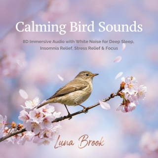 Calming Bird Sounds: 8D Immersive Audio with White Noise for Deep Sleep, Insomnia Relief, Stress Relief & Focus