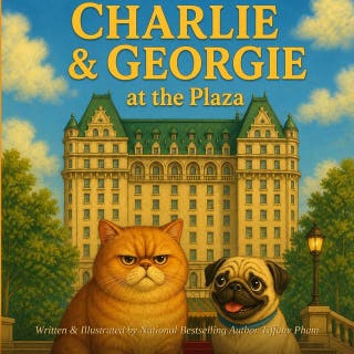 Charlie & Georgie at the Plaza