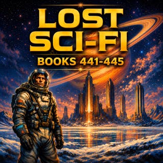 Lost Sci-Fi Books 441 thru 445: From Titan’s Secrets to Poe’s Darkest Nightmare