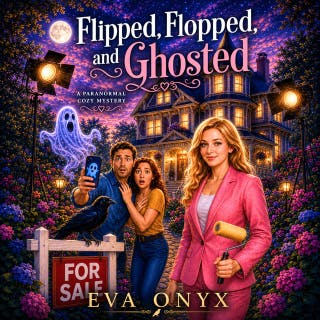 Flipped, Flopped & Ghosted: A paranormal cozy mystery with ghosts