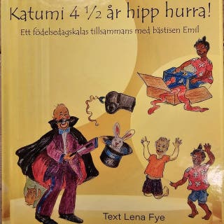 Katumi 4 1/2 år hipp hurra!