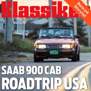Saab 900 Cab Roadtrip i USA
