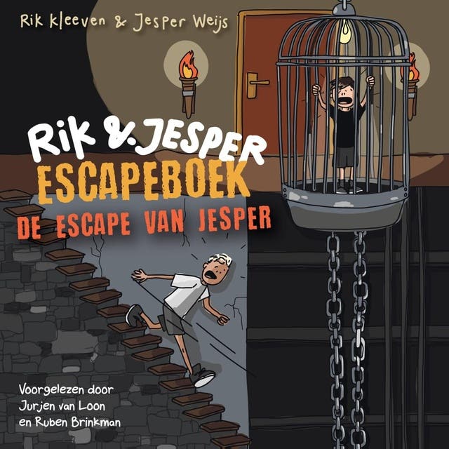 De escape van Jesper: Rik en Jesper escapeboek
