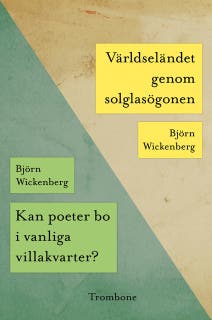 Kan poeter bo i vanliga villakvarter?/Världseländet genom solglasögonen
