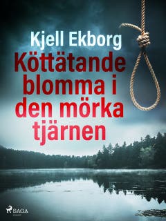 Köttätande blomma i den mörka tjärnen