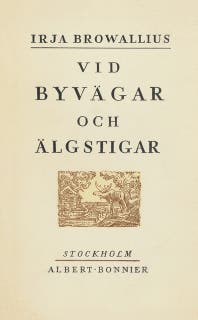 Vid byvägar och älgstigar : berättelser från sydöstra Närke