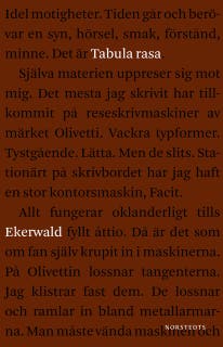 Tabula rasa : fragment av ett liv