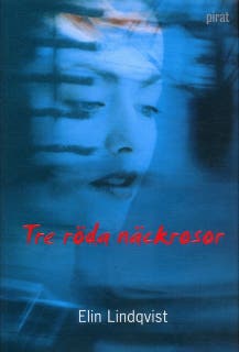 Tre röda näckrosor
