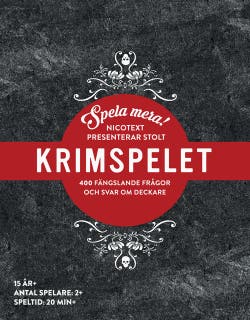 Spela mera : Krimspelet