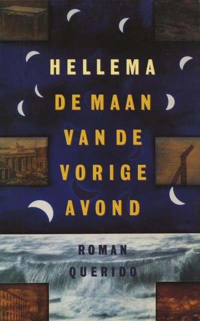 De maan van de vorige avond