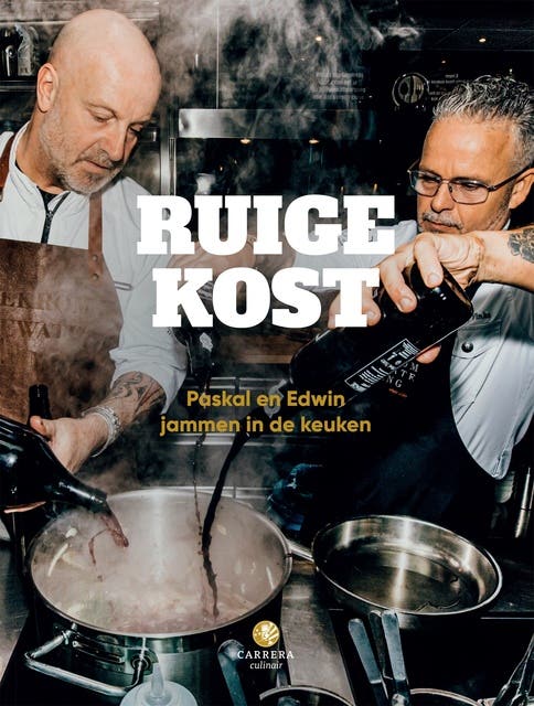 Ruige kost: Paskal en Edwin jammen in de keuken