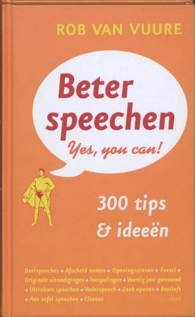 Beter speechen: Yes, you can!