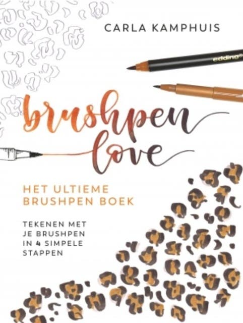 Het ultieme brushpenboek: Tekenen met je brushpen in 4 simpele stappen