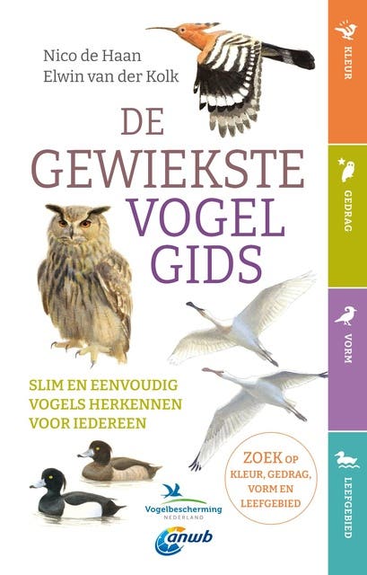 De gewiekste vogelgids: Slim en eenvoudig vogels herkennen voor iedereen