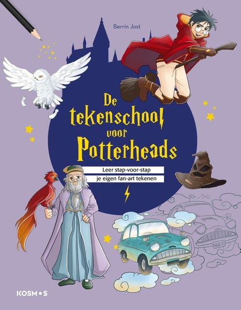 De tekenschool voor Potterheads: Leer stap-voor-stap je eigen fan-art tekenen