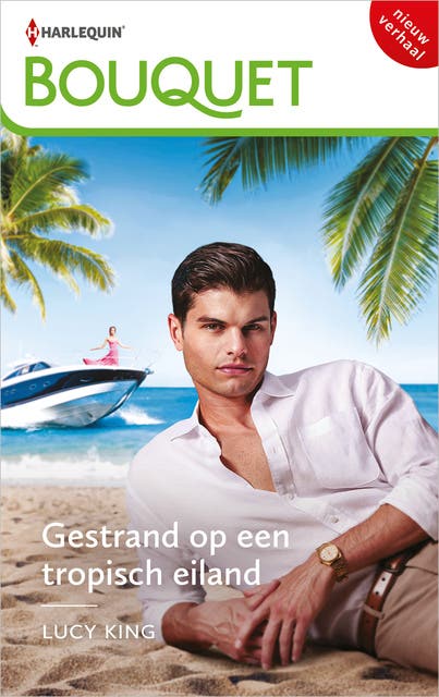 Gestrand op een tropisch eiland