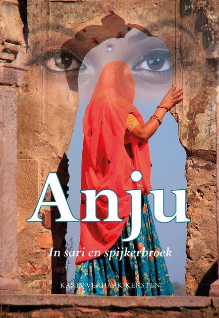 Anju: in sari en spijkerbroek